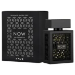 Lattafa Rave Now for Men Eau de Parfum Spray, 3.4 Ounce