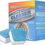 Oradess Washing Machine Cleaner Tablets for Top and Front Loading Washers Deep Cleaning Remover - 12 Tablets Included
