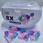 Clean 8X 5-in-1 Laundry Capsules (36Pcs)